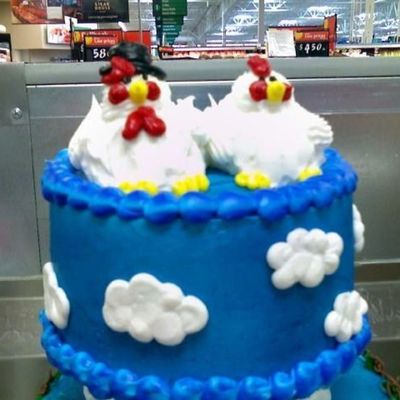 Chicken Cake Top