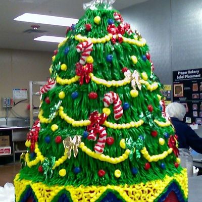 Christmas Tree Cake For 2008
