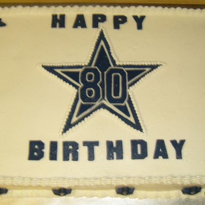 Dallas Cowboy Cake