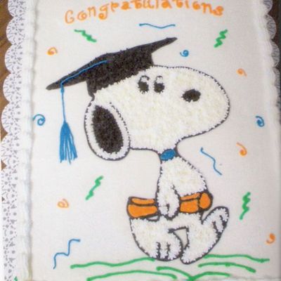 Snoopy Graduation