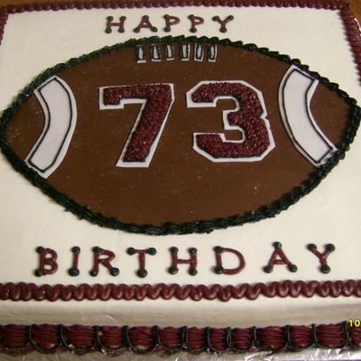 Football Cake