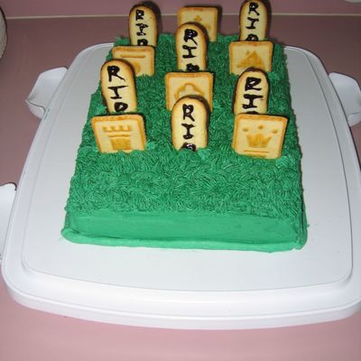 Graveyard Cake