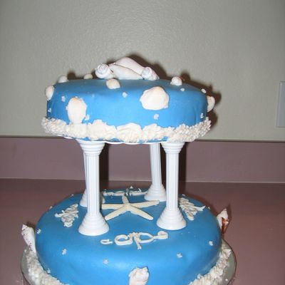 Beach Theme Cake
