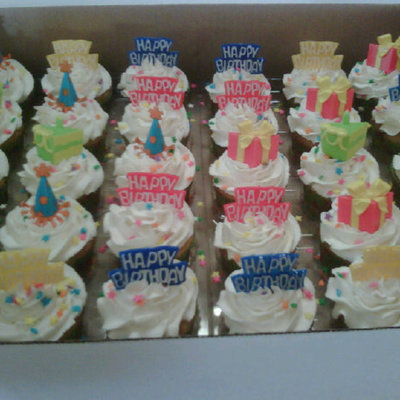 Megan's 9Th Birthday School Cupcakes