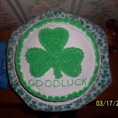 St. Patrick's Day Cake
