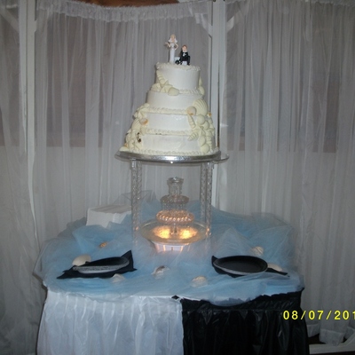 Seashell Wedding Cake