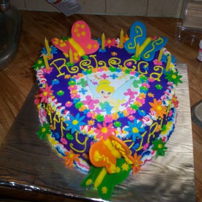 Tinkerbell And Butterflies