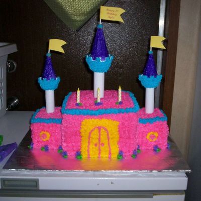 A Castle B-Day Cake