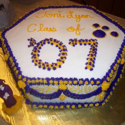 2007 High School Graduation Cake