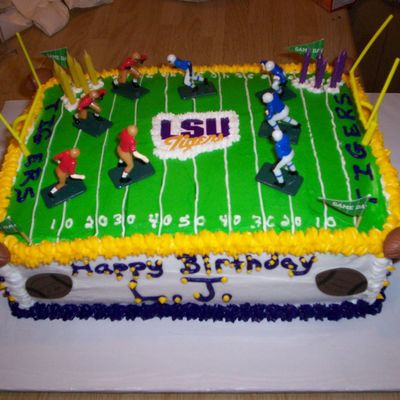 Lsu Football Cake