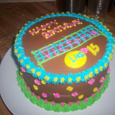 A Vollyball B-Day Cake