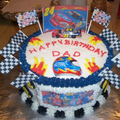Jeff Gordan B-Day Cake