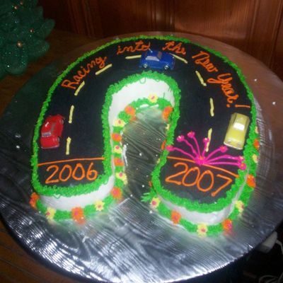 2007 New Years Cake