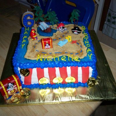 Pirate B-Day Cake