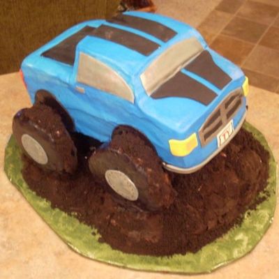 Ty's Monster Truck Cake