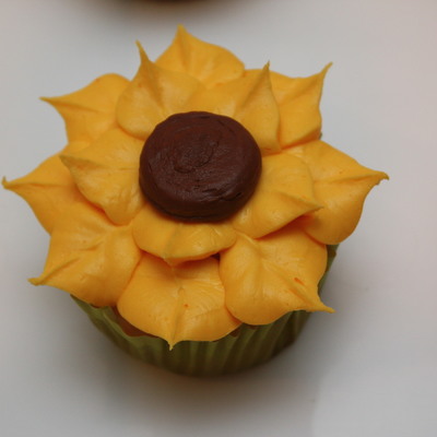 Sunflower Cupcake