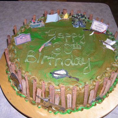 Birthday Hunting Cake