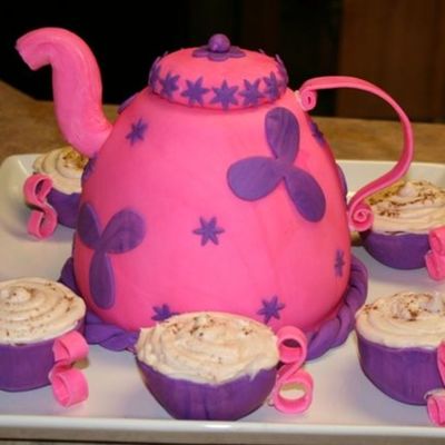 Tea Pot Cake
