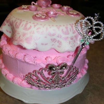 Princess Tea Party Cake