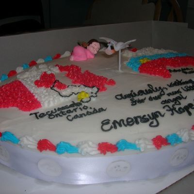 Adoption Cake Side View