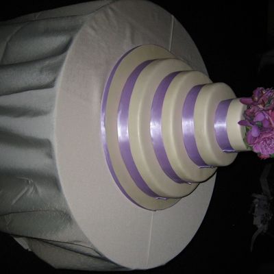 Round Wedding Cake