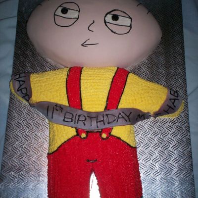 Stewie Birthday Cake