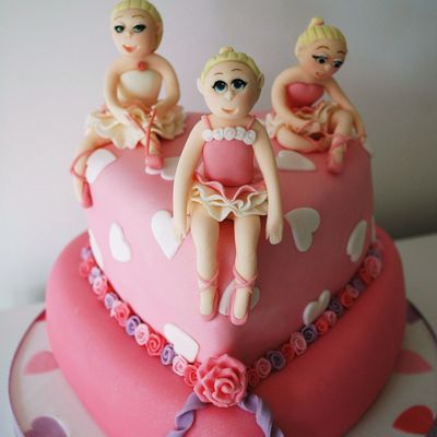 Ballerinas Hearts & Flowers!