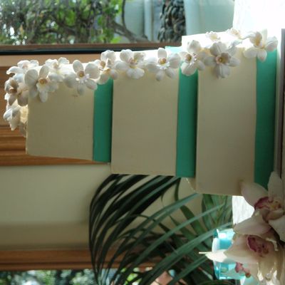 Tiffany Blue And Orchid Cascade