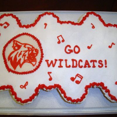 High School Musical Cupcake Cake