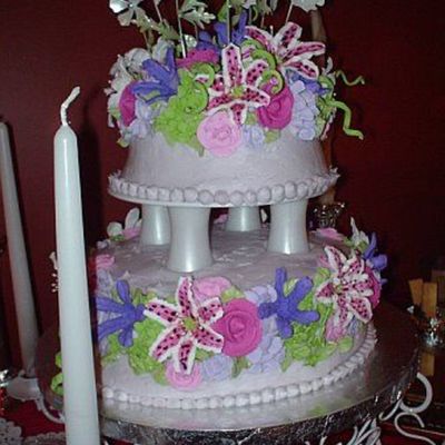 Stargazer Engagement Cake