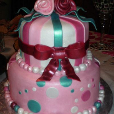 Sarah's Engagement Cake