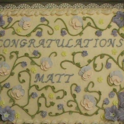 Morning Glory Wedding Shower