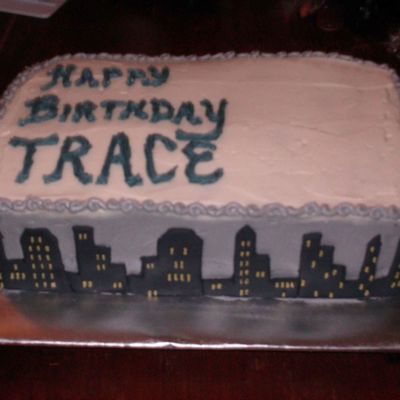 Trace Adkins' Birthday Cake 2008