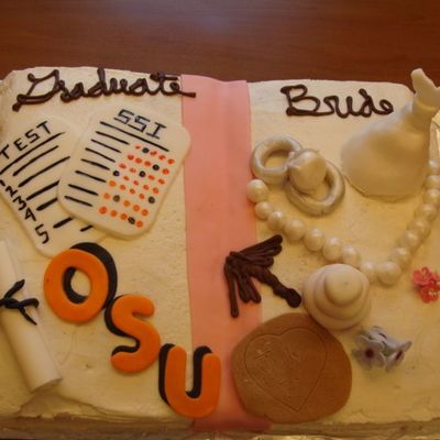 Wedding/graduation Cake