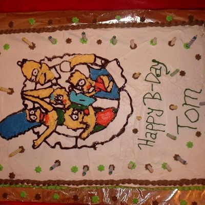 Simpson's Surprise Cake