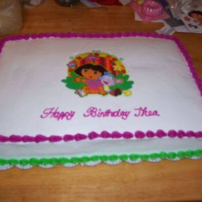 Dora Edible Image