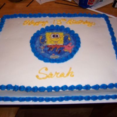 The First Cake That I Sold!