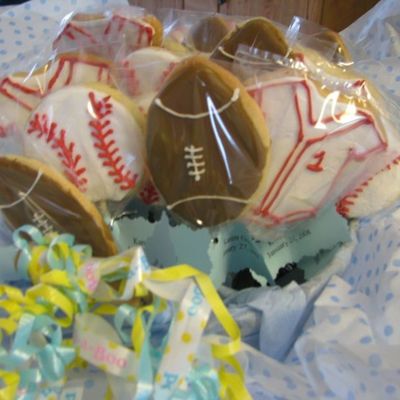 Baby Shower Cookie Bouquet