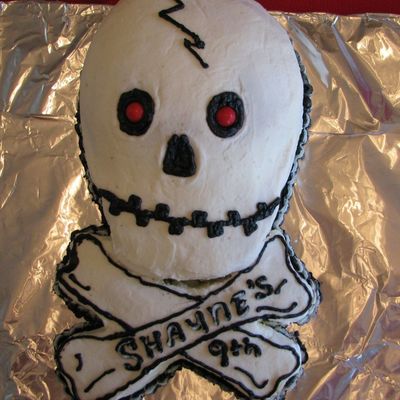 Shayne's Skull Cake