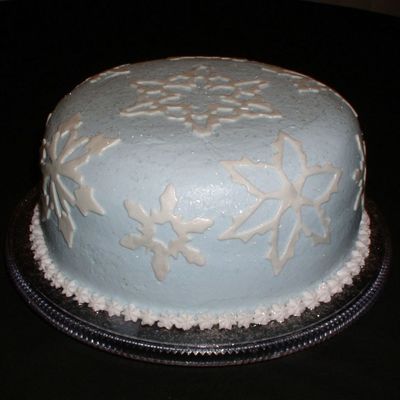 Snowflake Cake