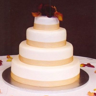 Fall Themed Wedding Cake