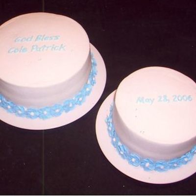 Baptism Cakes