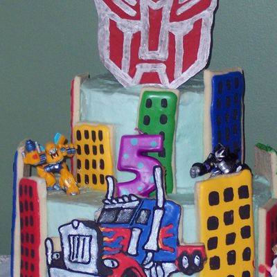 Transformer Cake