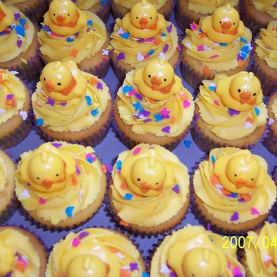 Easter Cupcakes - The Chick Version