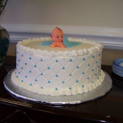 Baby Boy Cake