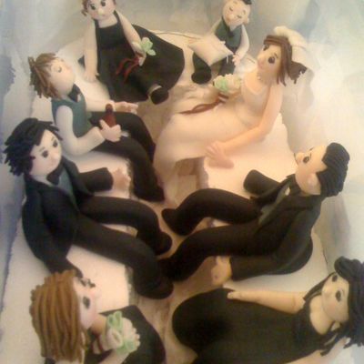 Wedding Party Figures