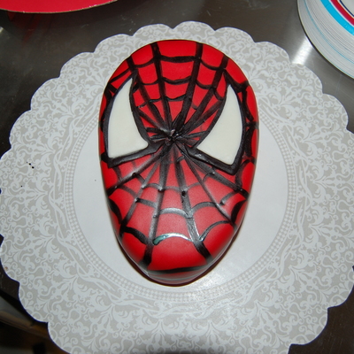 Kaleb's Spiderman Cake.