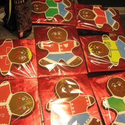 Up To My Eyeballs In Gingerbread Men!