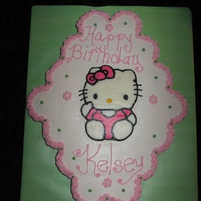 Hello Kitty Cupcake Cake