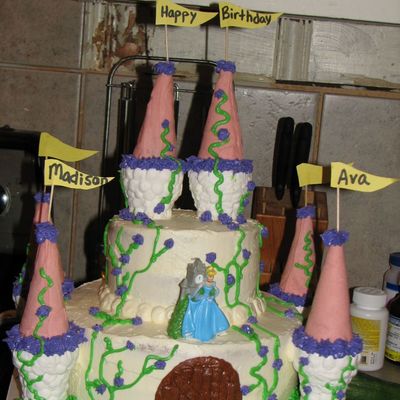 Princess Castle Cake